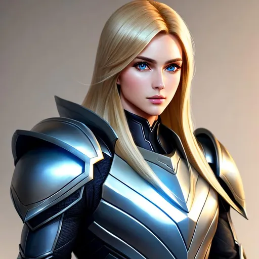 Prompt: Photo of ideal 29 year old Gigachad wearing futuristic armor,

healthy body,
dirty-blond hair,

elegant, 
highly detailed, 
trending on artstation, 
excellent composition,
sharp focus,
bokeh,
bright lighting, 
16k