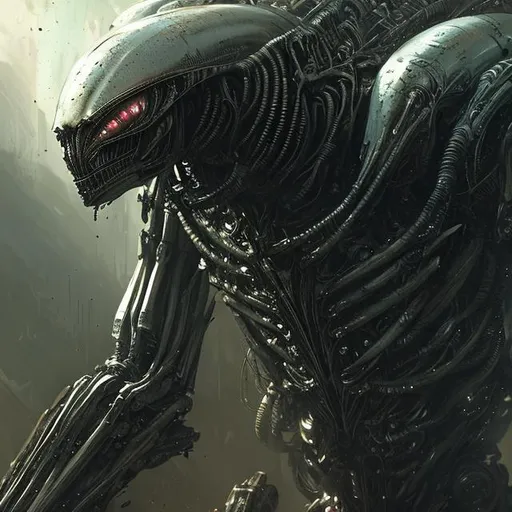 Prompt: extreme closeup alien android mech, highly detailed, sharp focus, vivid colors, intricate design, dramatic, character design, sharp focus, dramatic lighting, art by Abbott Handerson Thayer and Jeremy Mann
epic scene, biblical, cinematic, universe