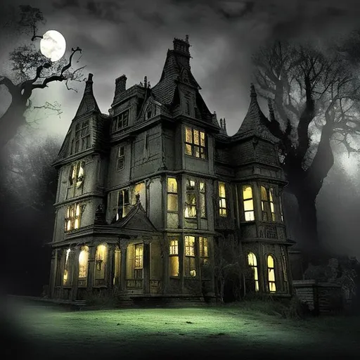 Prompt: The Haunting of Hollow Manor 
