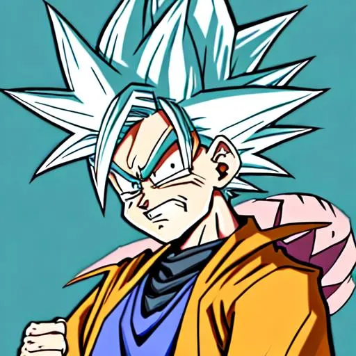 Rick sanchez dragonball style | OpenArt