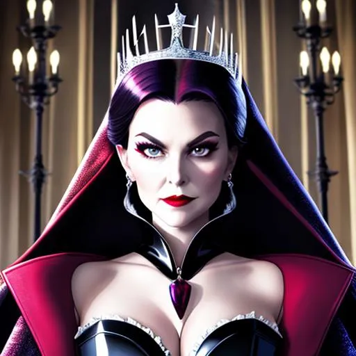 Prompt: evil queen