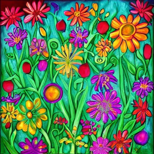 Prompt: nostalgic flower 