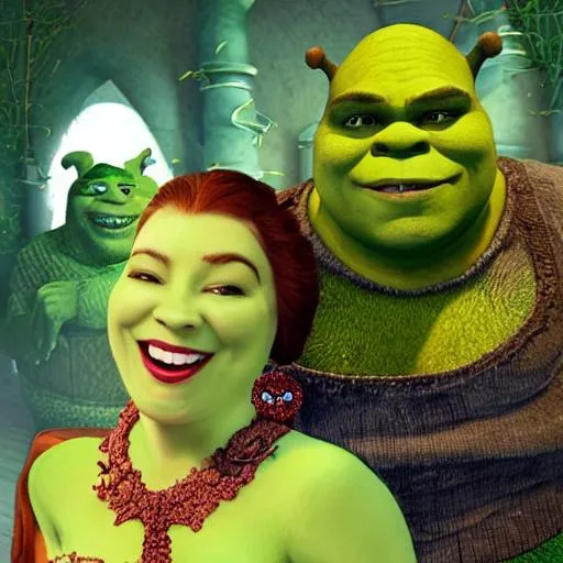 Shrek Goddess, grants gruesome wish fun time reanssi... | OpenArt