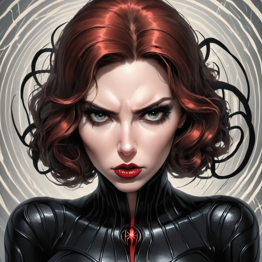 Hypnotic black widow