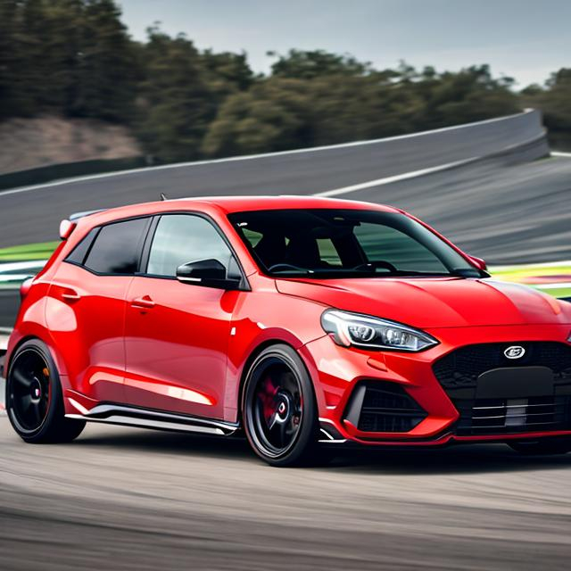 A sporty Hatchback, aero, mean, aggressive, cool, fast OpenArt