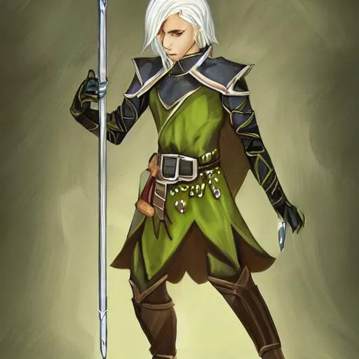 male Star Elf (from dnd 5e), full body, young adult,... | OpenArt