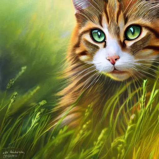 Warrior Cats Realistic Art · Creative Fabrica