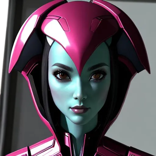 Prompt: Female alien 