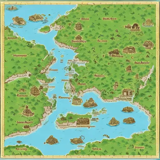 Prompt: Random map