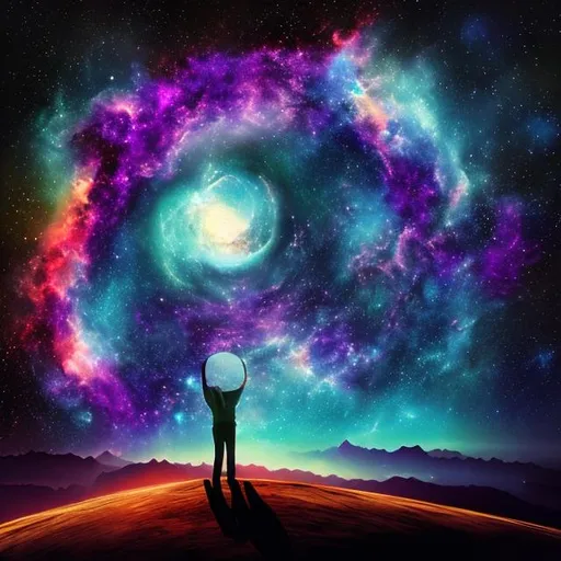 Prompt: The infinite Cosmos
