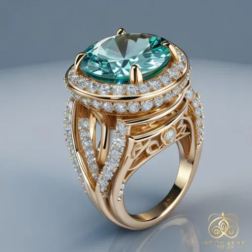 Prompt: ring,a jewelry design halo contour, oval center gemstone and diamonds, luxury, closeup, product view, trending on artstation, cgsociety, ultra quality, digital art, exquisite hyper details, 4k, Soft illumination, dreamy, fashion, rendering by unreal engine