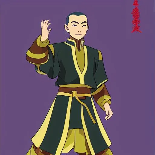 Prompt: Admiral Zhao from avatar the last airbender