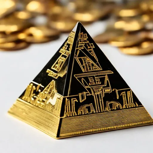 Prompt: pyramid coin, surprise me