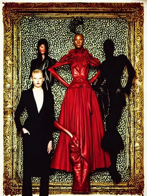 Prompt: feminism by Alexander mcqueen


