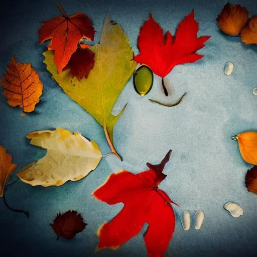 Prompt:  tears, ocean, claw, ship, leaf, autumn


