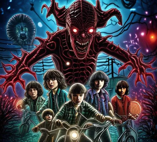 Prompt: Stranger things with demogorgon
Vecna 