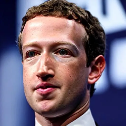 Prompt: Photo Realistic 70mm portrait of ((Mark Zuckerberg)) unfittingly making the most anxious face expression possible