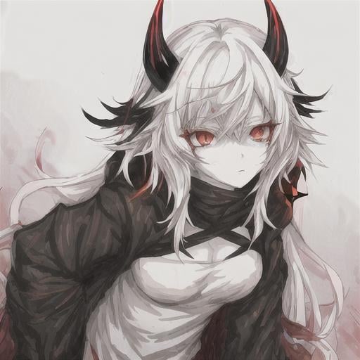 God/goddess Appearance - - Anime Demon Boy With Horns - Free Transparent  PNG Clipart Images Download