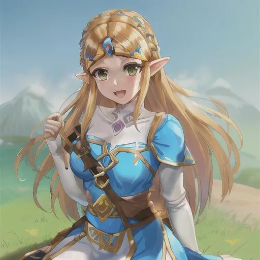 princess zelda breath of the wild | OpenArt