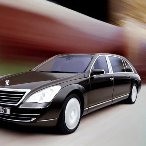 Prompt: Peugeot maybach
