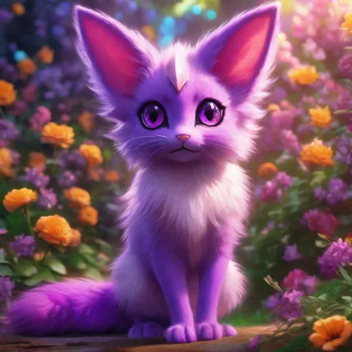 Prompt: (Espeon), realistic, photograph, fantasy, epic oil painting, (hyper real), furry, (hyper detailed), extremely beautiful, on back, playful, UHD, studio lighting, best quality, professional, ray tracing, 8k eyes, 8k, highly detailed, highly detailed fur, hyper realistic thick purple fur, canine quadruped, (high quality lilac fur), fluffy, shiny fur, full body shot, top quality art, hyper detailed eyes, depth, perfect composition, ray tracing, vector art, masterpiece, trending, instagram, artstation, deviantart, best art, best photograph, unreal engine, high octane, cute, adorable smile, lying on back, flipped on back, lazy, peaceful, highly detailed background, vivid, vibrant, intricate facial detail, incredibly sharp detailed eyes, incredibly realistic scarlet fur, concept art, anne stokes, yuino chiri, character reveal, extremely detailed fur, sapphire sky, complementary colors, golden ratio, rich shading, vivid colors, high saturation colors, silver light beams