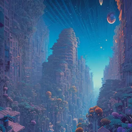 Prompt: village plant overgrown blue sky flowers in city night, tristan eaton, victo ngai, maxfield parrish, artgerm, koons, ryden, intricate details, 3 / 4 view, space background

village plant overgrown blue sky flowers in city, by Moebius, by zdzisław beksiński, fantasy character portrait, ultra realistic, concept art, intricate details, elegent, digital painting, smooth, sharp focus, illustration, art by artgerm and greg rutkowski and alphonse mucha, artstation

village plant overgrown blue sky flowers in city, volumetric lighting futuristic, intricate, horror, highly detailed, digital painting, artstation, sharp focus, landscape, art by artgerm and greg rutkowski and alphonse mucha, 8 k

village plant overgrown blue sky flowers in city, archdaily, wallpaper, highly detailed, trending on 