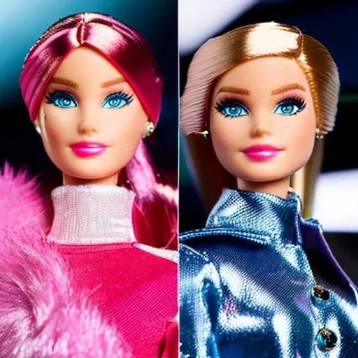 Prompt: Barbie wearing Prada