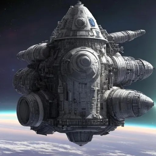 Prompt:  world distroyer space ship