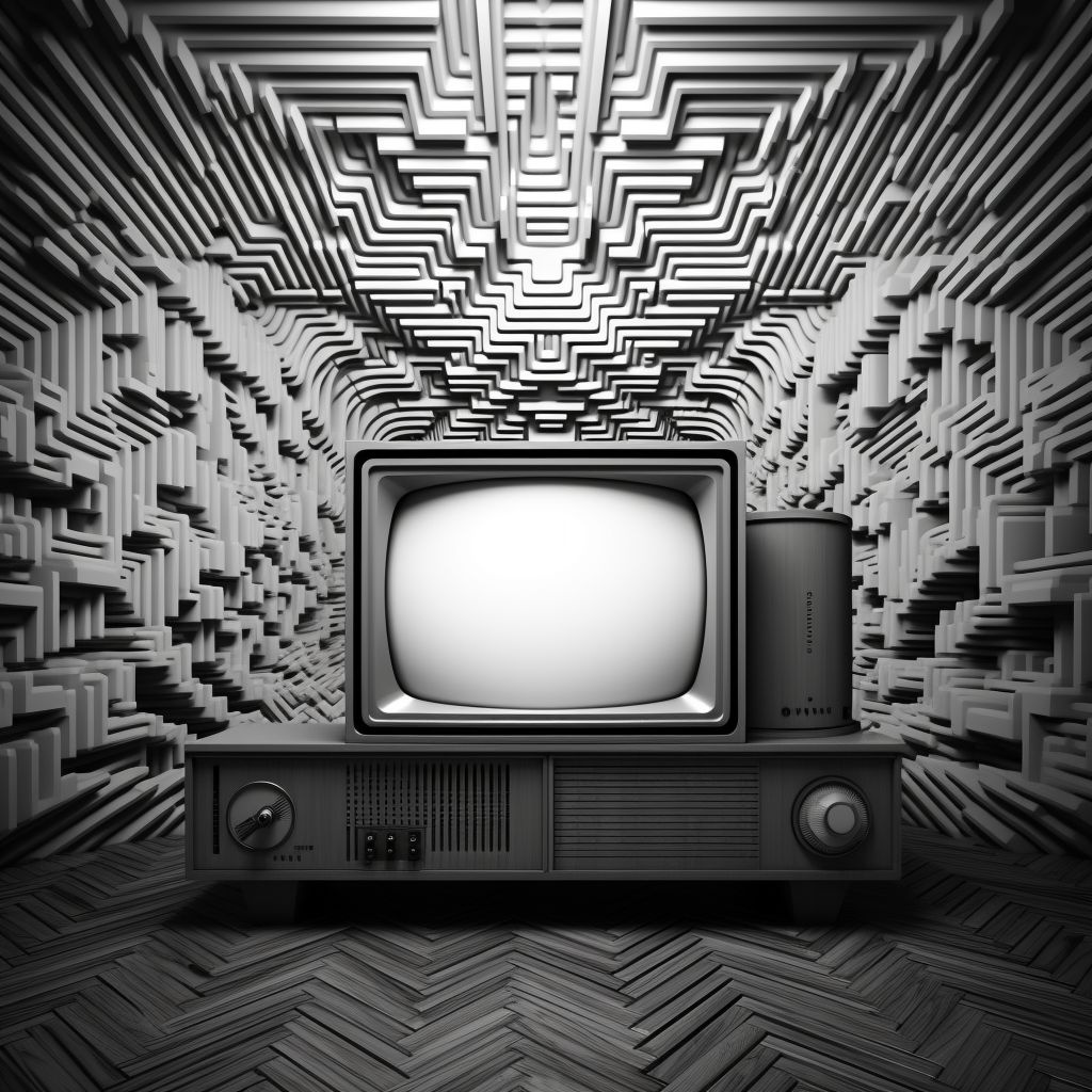 Prompt: static white television noise