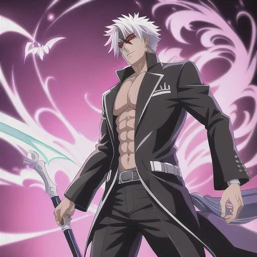 Male Soul Reaper Mixed with Hollow, Bon Kai, Resurre...