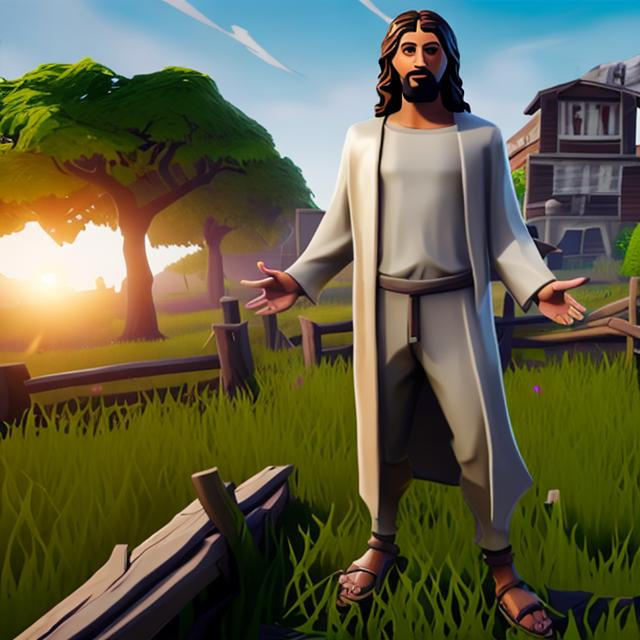 Jesus in fortnite