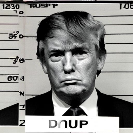 donald trump mug shot