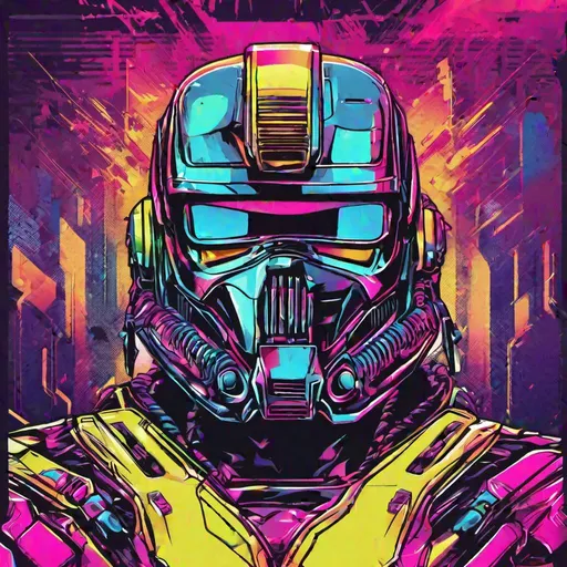 Prompt: Tshirt vector, terminatorgraphic, synthwave, vividcolors, detailed – – s 250 – – q 1