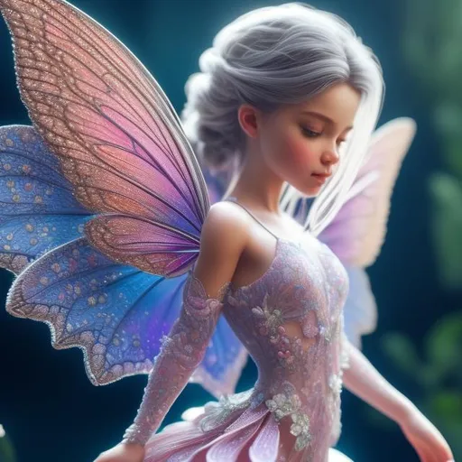 Prompt: Little Fairy, hyperrealistic, super detailed, 8k, high quality, Splash art, front, epic Instagram, artstation, hyperdetailed intricately detailed, unreal engine, intricate detail, flower, fantasy