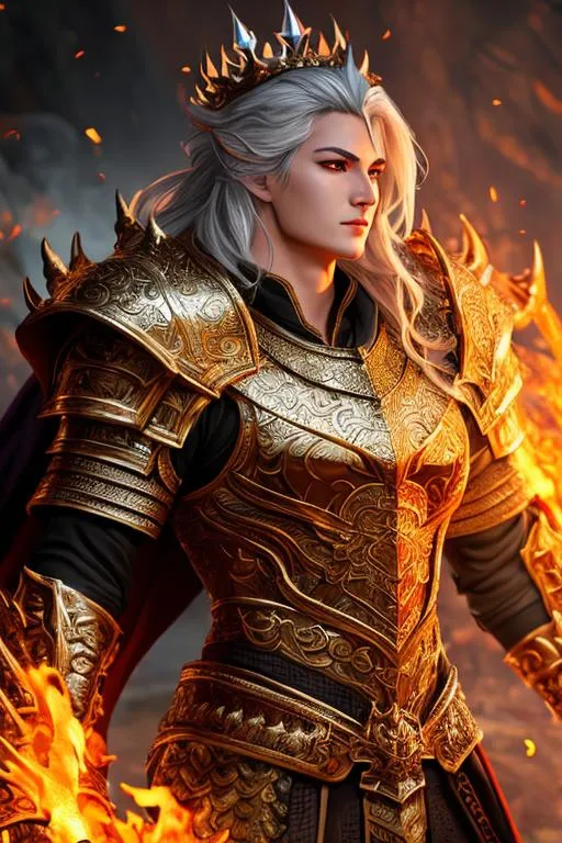 Prompt: King dragon of fire ,extremely realistic, hyperdetailed, detailed armor skin, RPG, D&D, highly detailed face, highly detailed eyes, full body, whole body visible, full character visible, soft lighting, high definition, ultra realistic, unreal engine 5, 8K, digital art
