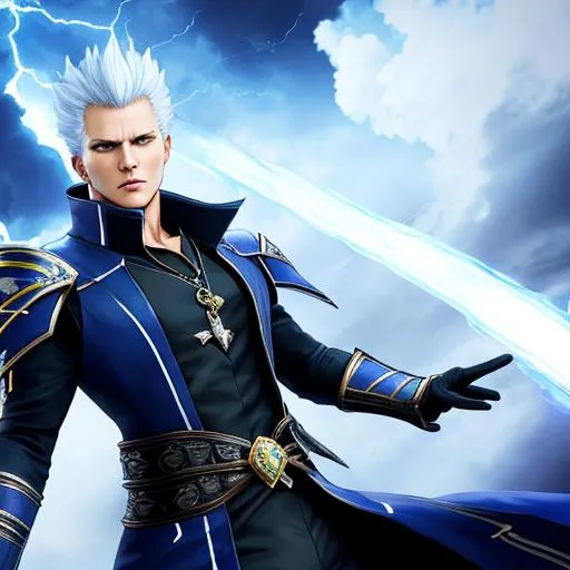 Prompt: I am the storm that is approaching Vergil