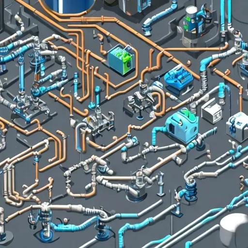 Prompt: Mechanical, electrical, plumbing system ai