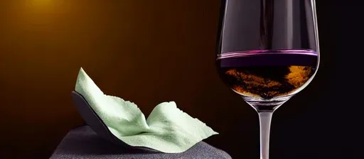 Prompt: money stained with wine on a white bed, photorealistic, detailed, dramatic