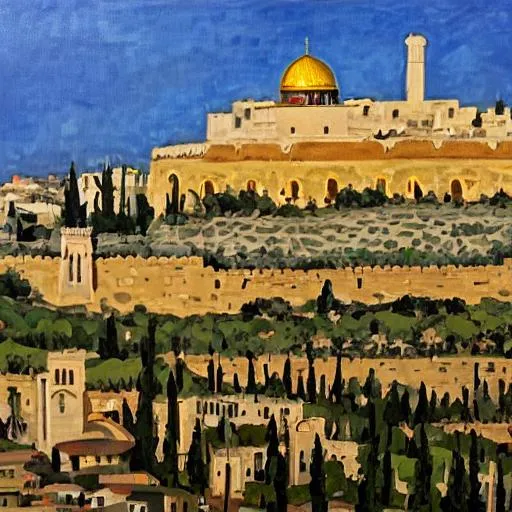 Prompt: Bright Jerusalem 

 
