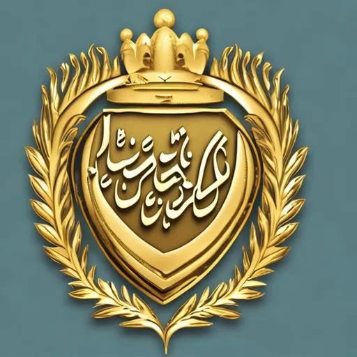 Prompt: a golden logo of Mubeen Ahmad

