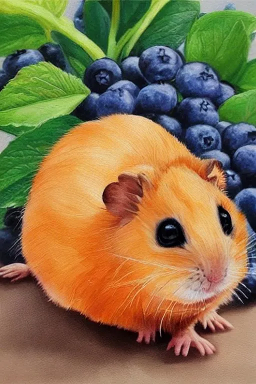 Blueberry hamster best sale