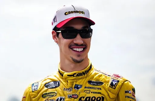 Prompt: ultrarealistic portrait of joey logano, canon eos r 3, f / 1. 4, iso 2 0 0, 1 / 1 6 0 s, 8 k, raw, unedited, symmetrical balance, in - frame