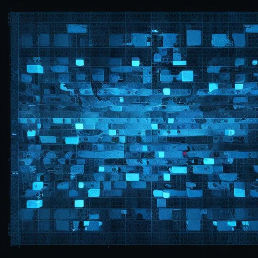 Prompt: Generate an image with a dark background, either black or deep blue, that visually represents Kubernetes, its architecture, and its core components without using any text. The image should include depictions of Kubernetes pods, services, stateful sets, nodes, clusters, and volumes, each represented with clear visual cues. The Kubernetes architecture should be evident, showing how these components interact to orchestrate and manage containers efficiently.

Incorporate containers (Docker) as a fundamental part of the image, showcasing containerized applications running within Kubernetes pods. Visualize the seamless communication between containers, the role of services in load balancing, and the stateful nature of some applications within stateful sets.

The image should convey the sophistication and power of Kubernetes in managing containerized applications within a distributed and scalable software architecture, all in a visually compelling way, while adhering to the dark background and no text requirement.