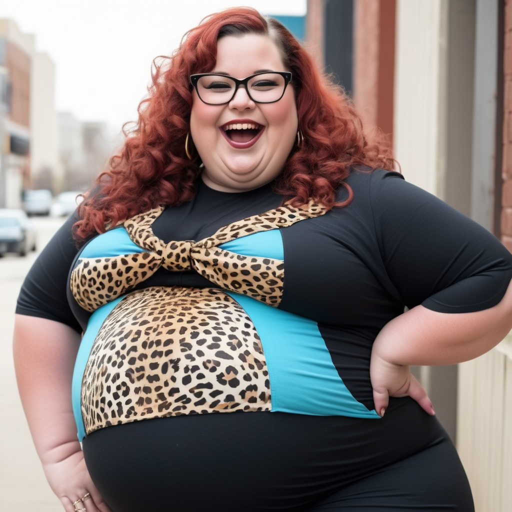 Ugly hideous fat morbidly ssbbw pregnant obese bla... | OpenArt