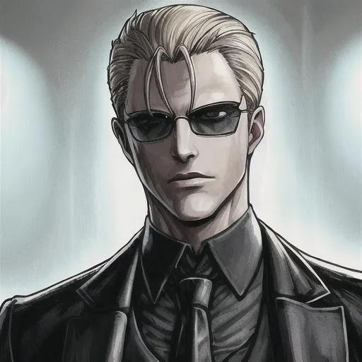 Prompt: Albert Wesker
