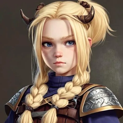 Cute Viking Girl Blond Viking Clothes Light Skin OpenArt cute-viking-girl-blond-viking-clothes-light-skin-openart