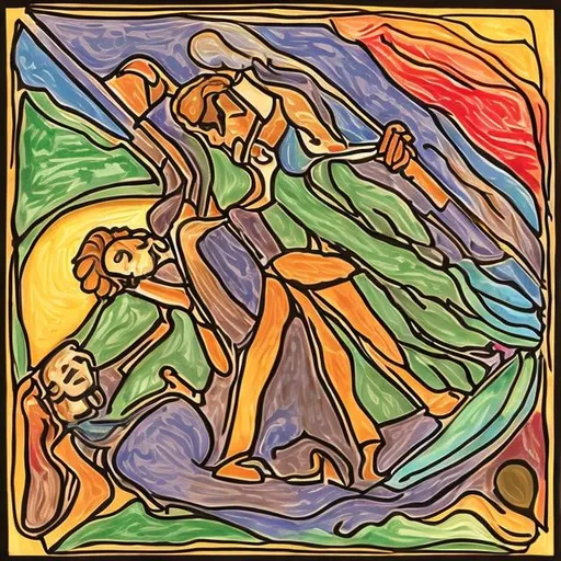 Prompt: Cornell Contra Dance Icon