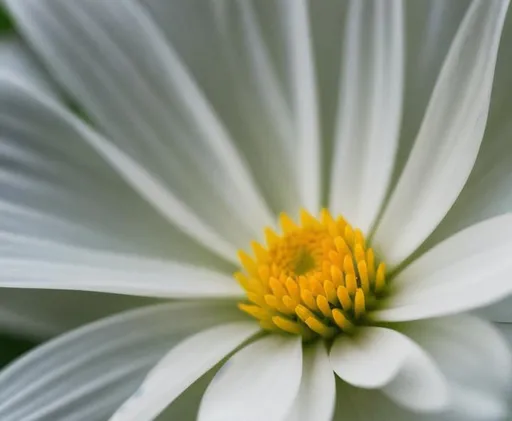 Prompt: close up photography of a white flower