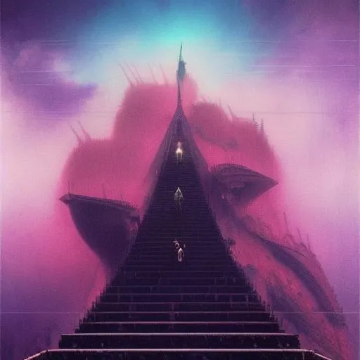 Purple haze stairway to heaven, Full colors, Greg ru... | OpenArt