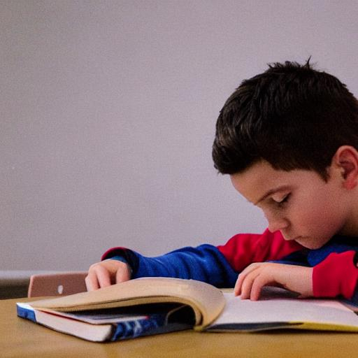 A boy studying in room | OpenArt